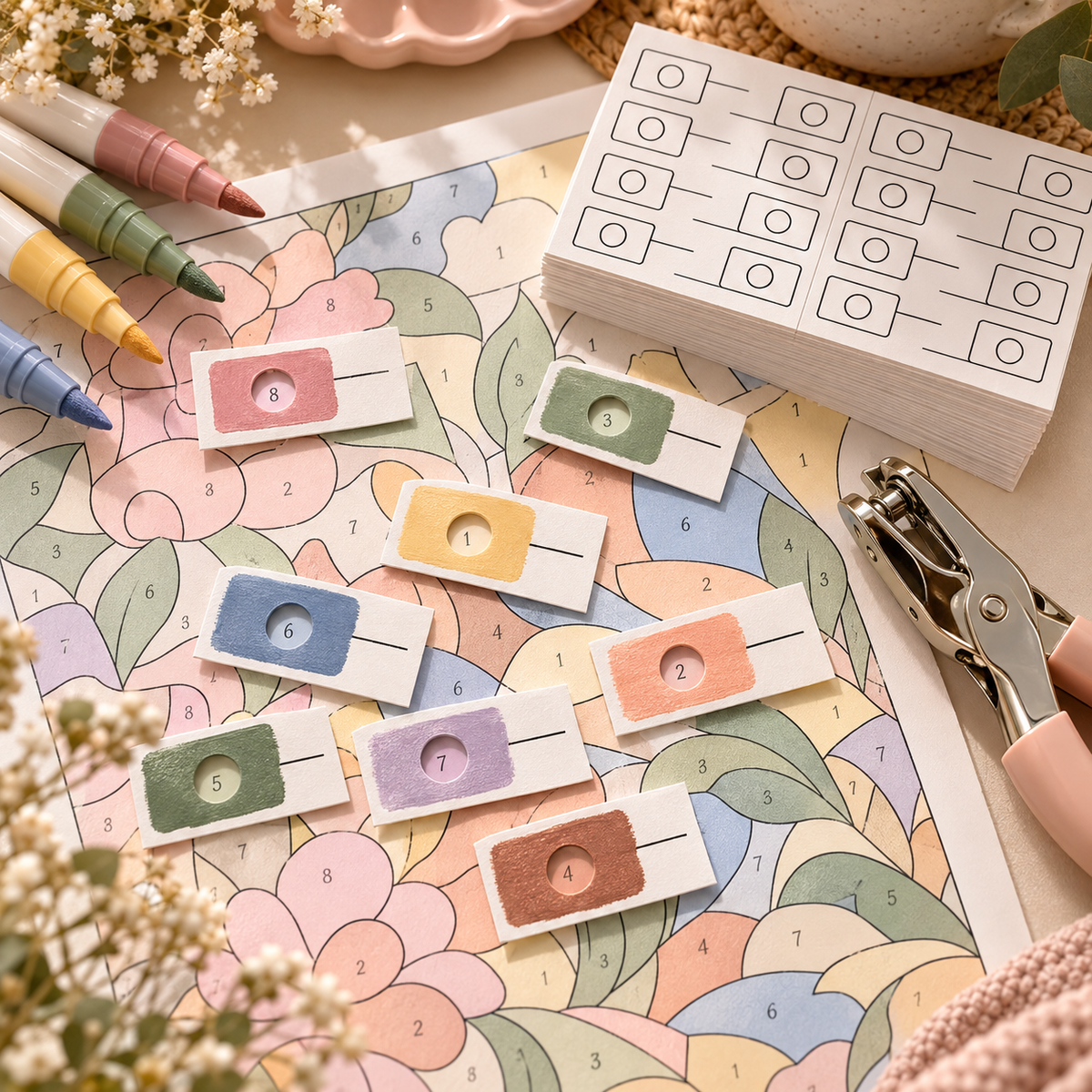 Colour Match Swatch Card