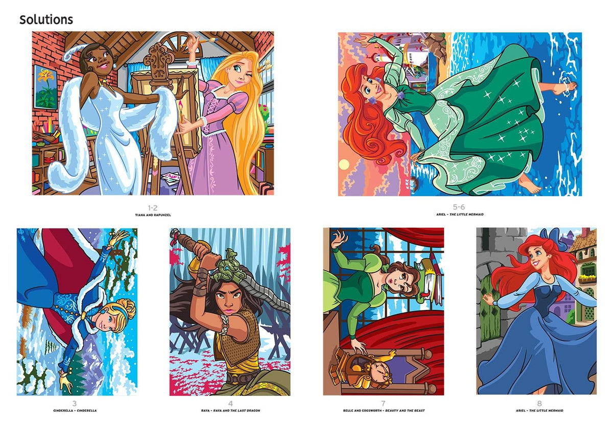 Princesses Vol. 2 - Disney Mystery Colouring Book