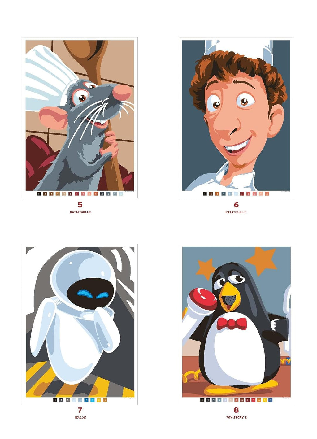 Pixar - Disney Mystery Colouring Book