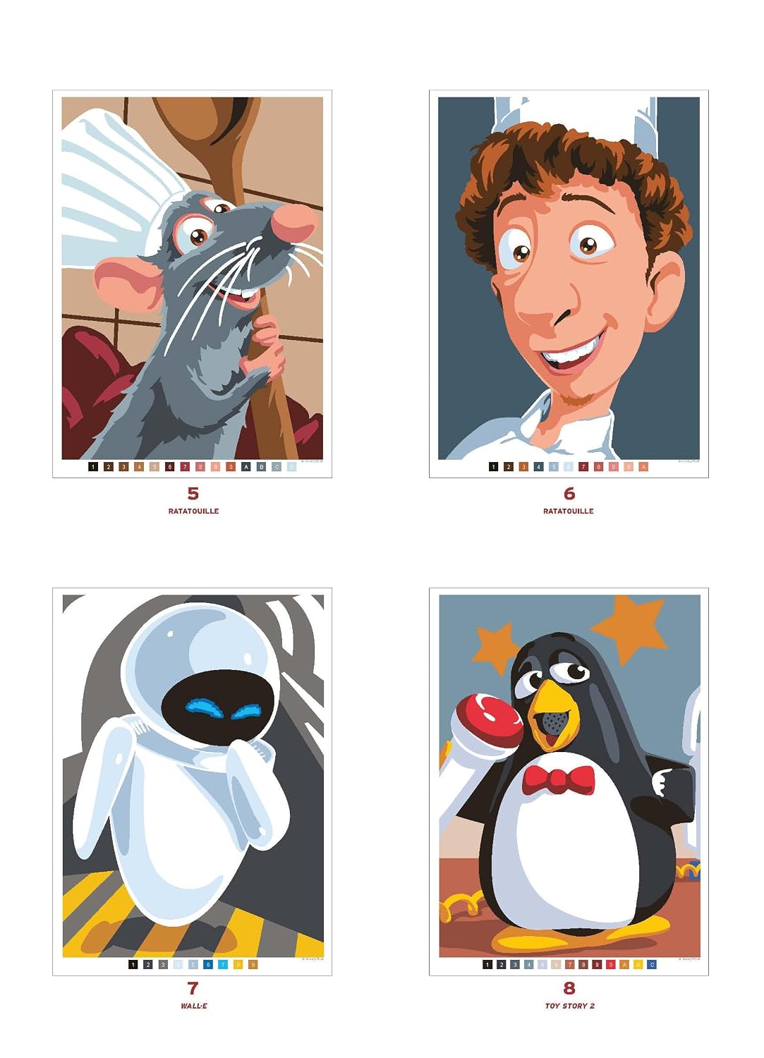 Pixar - Disney Mystery Colouring Book