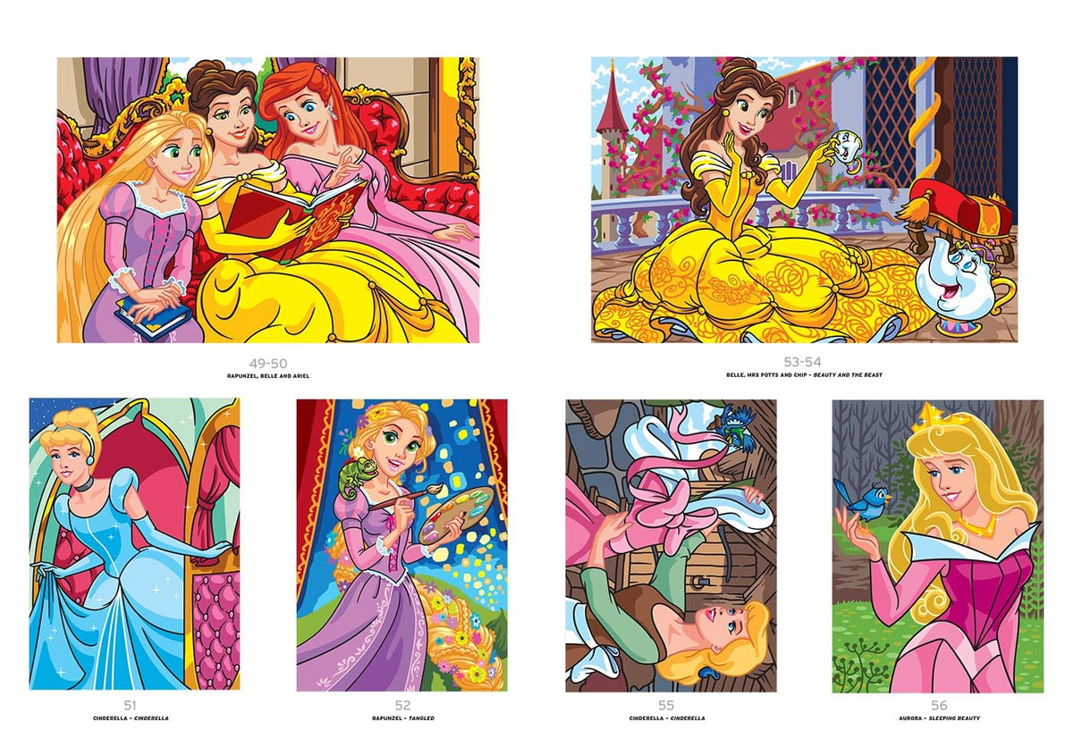 Princesses Vol. 2 - Disney Mystery Colouring Book