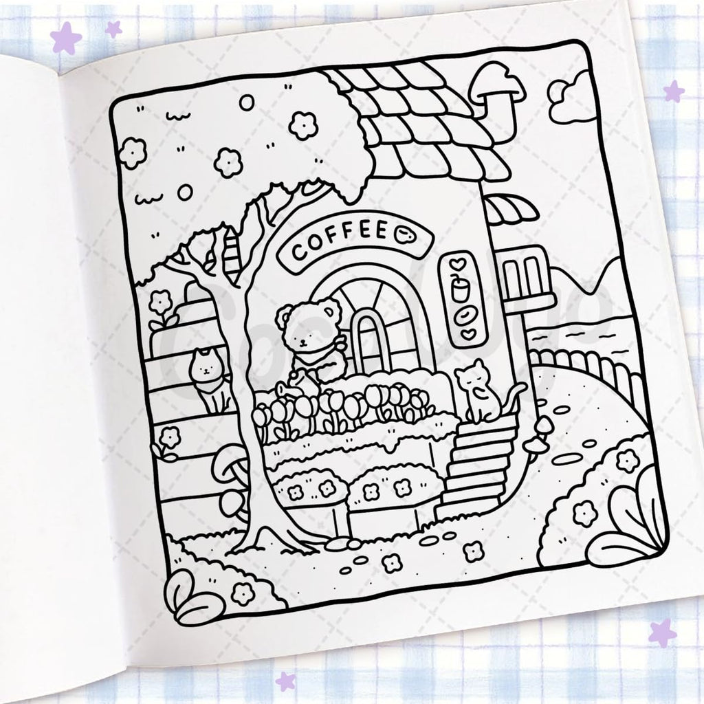 Cozy Corner - Colouring Book