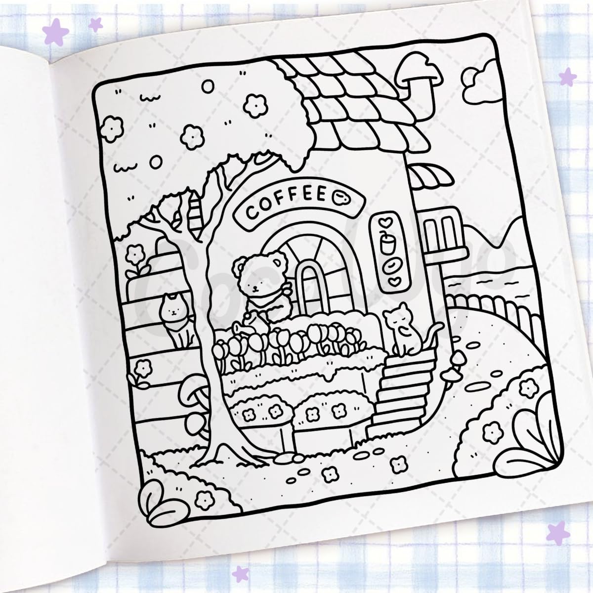Cozy Corner - Colouring Book