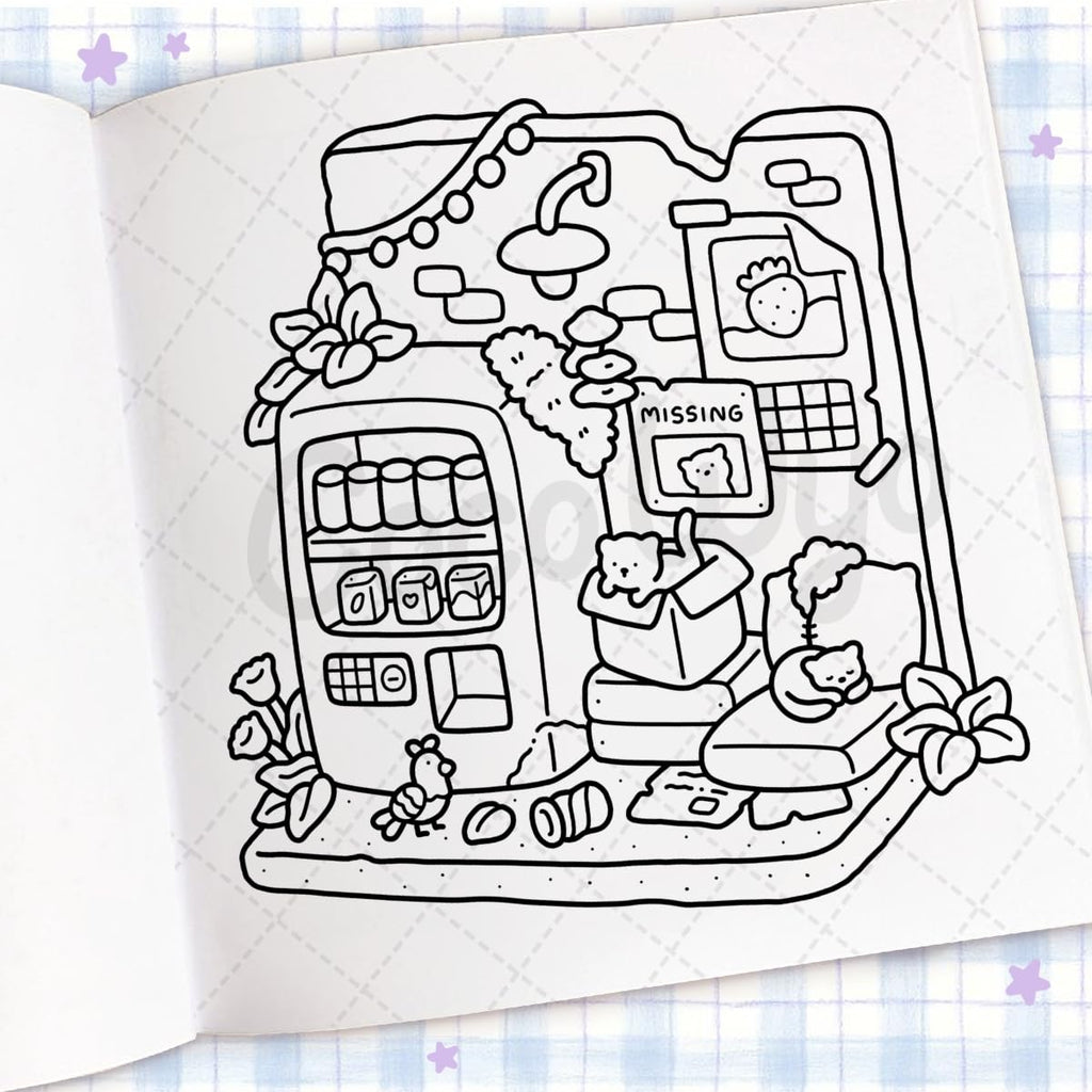 Cozy Corner - Colouring Book