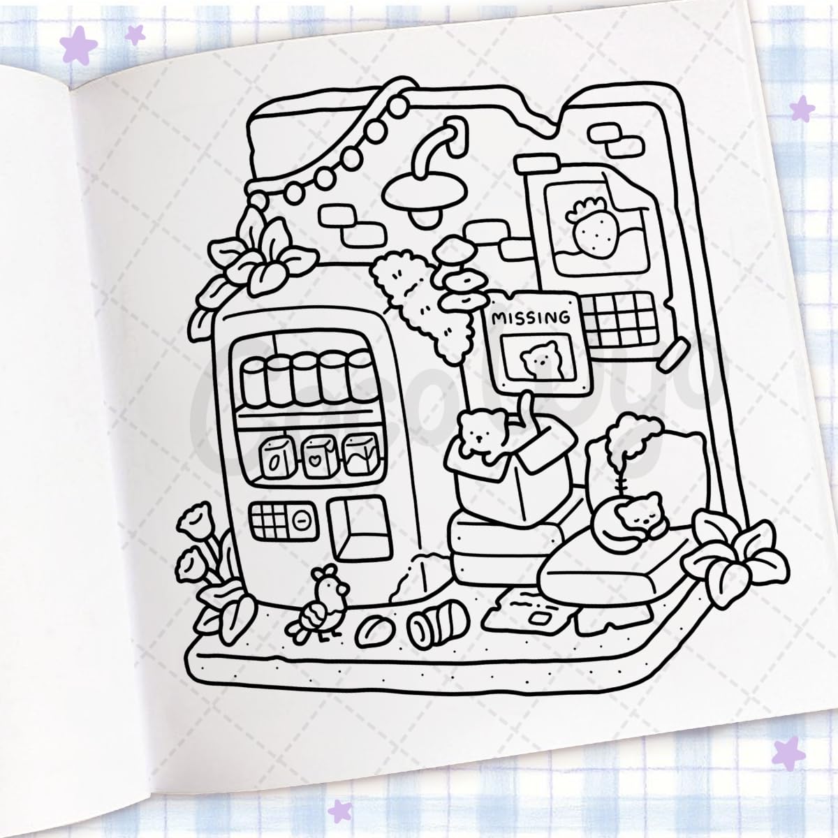 Cozy Corner - Colouring Book