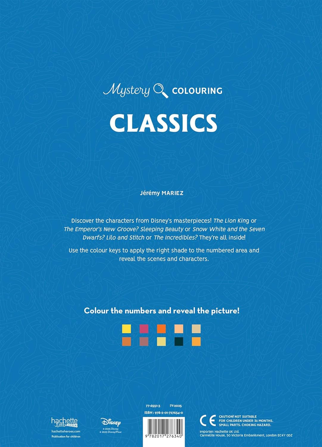 Classics - Disney Mystery Colouring Book