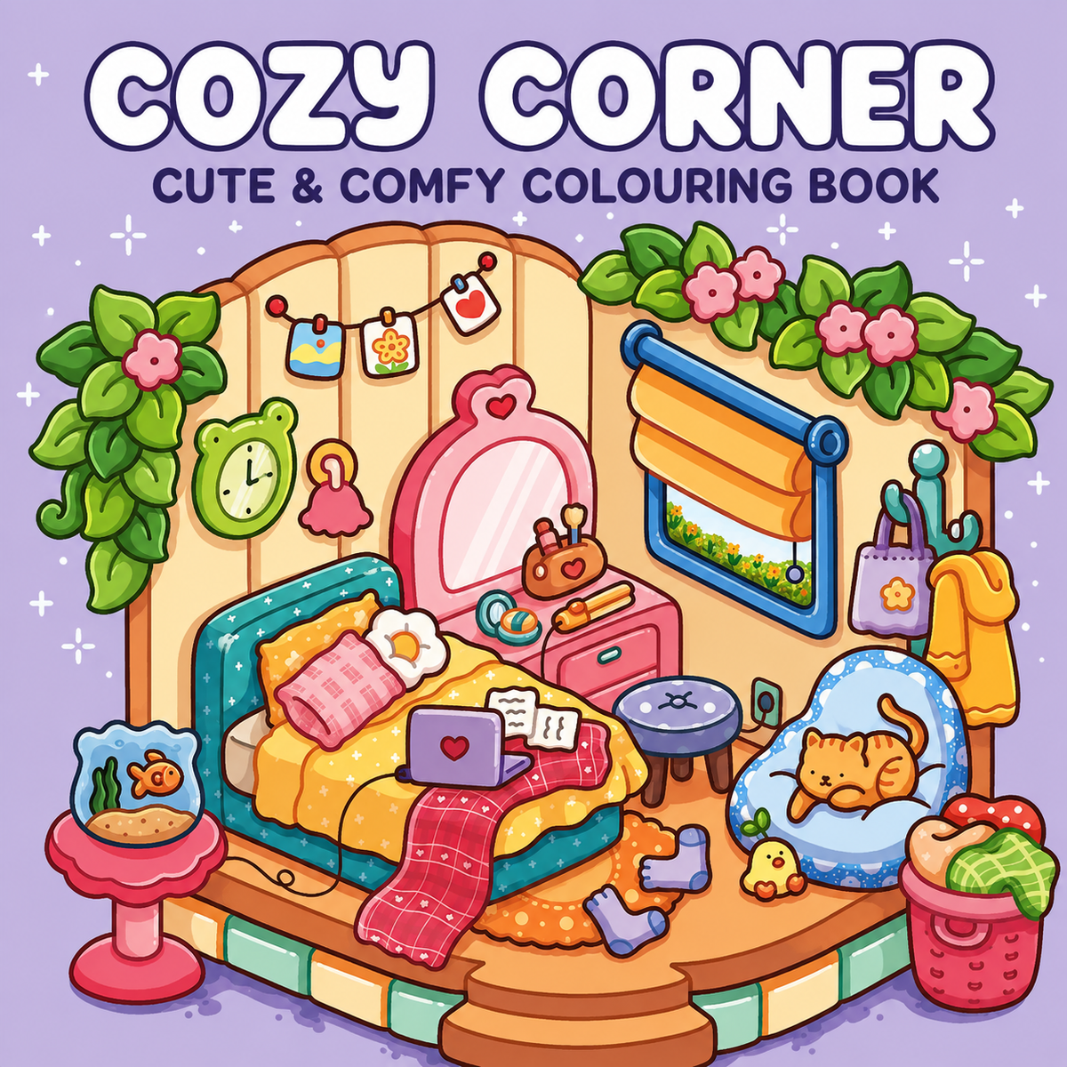 Cozy Corner - Colouring Book