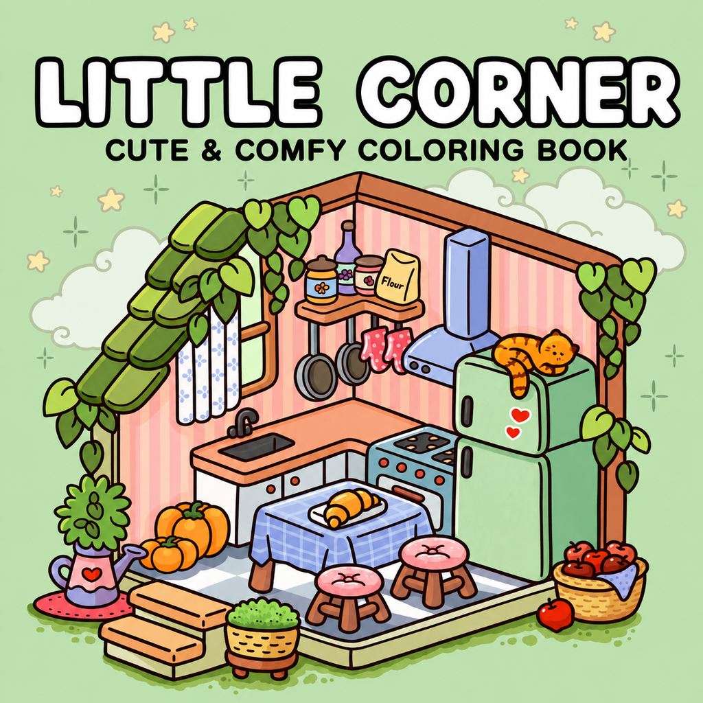Little Corner - Colouring Book
