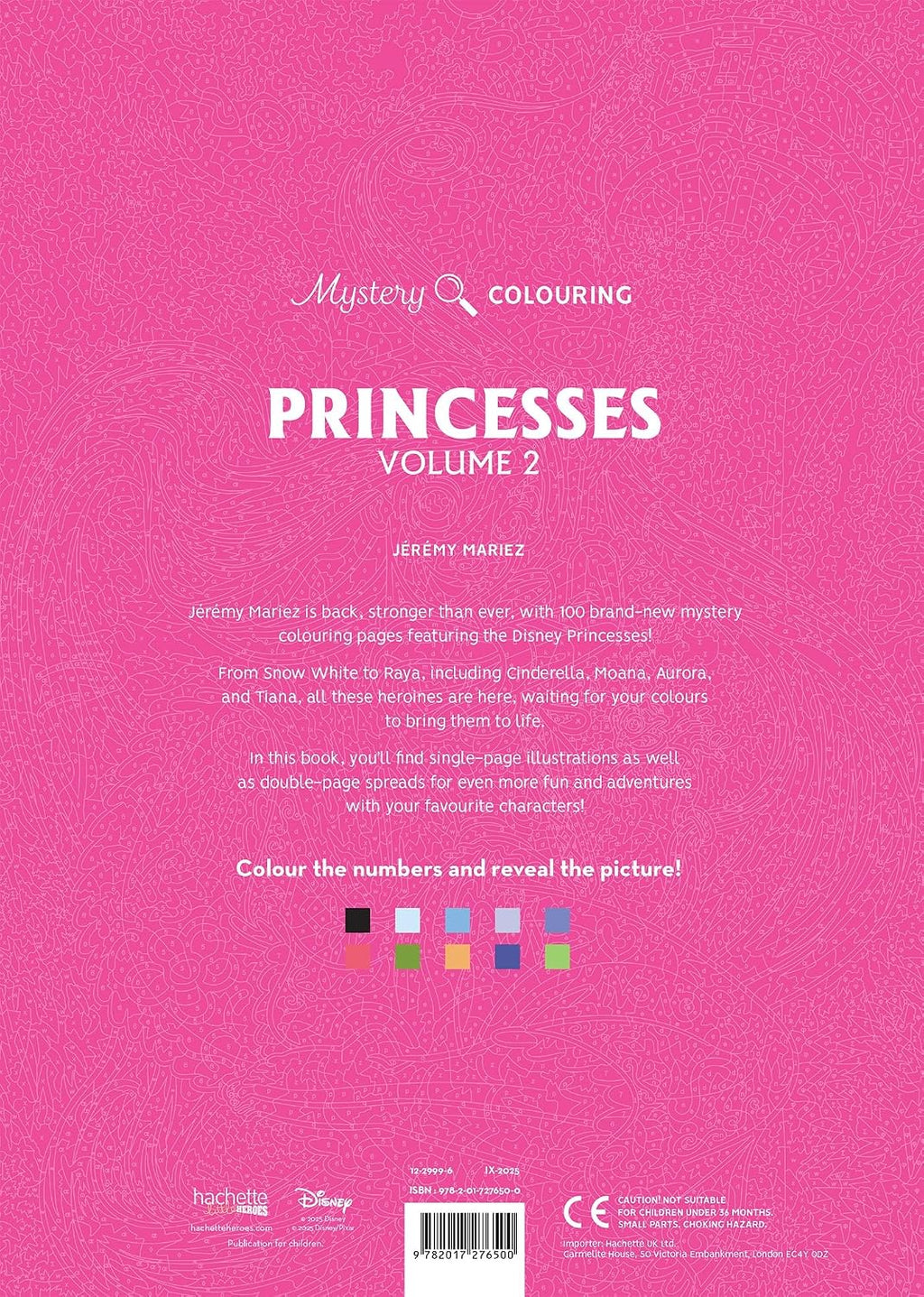 Princesses Vol. 2 - Disney Mystery Colouring Book