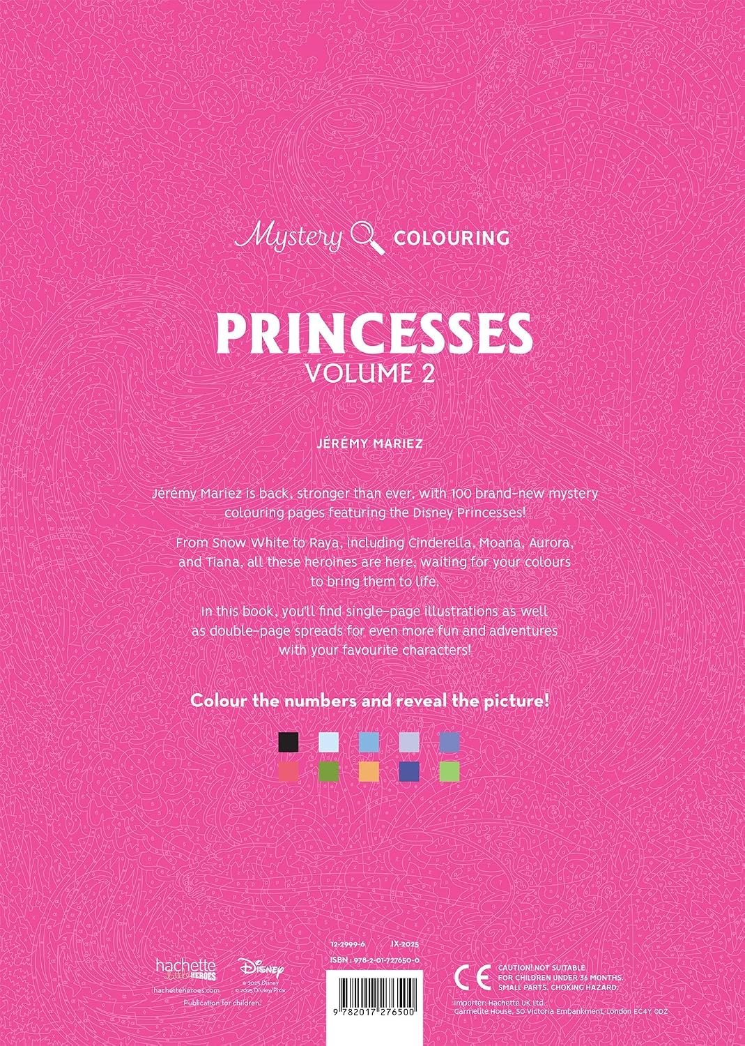 Princesses Vol. 2 - Disney Mystery Colouring Book