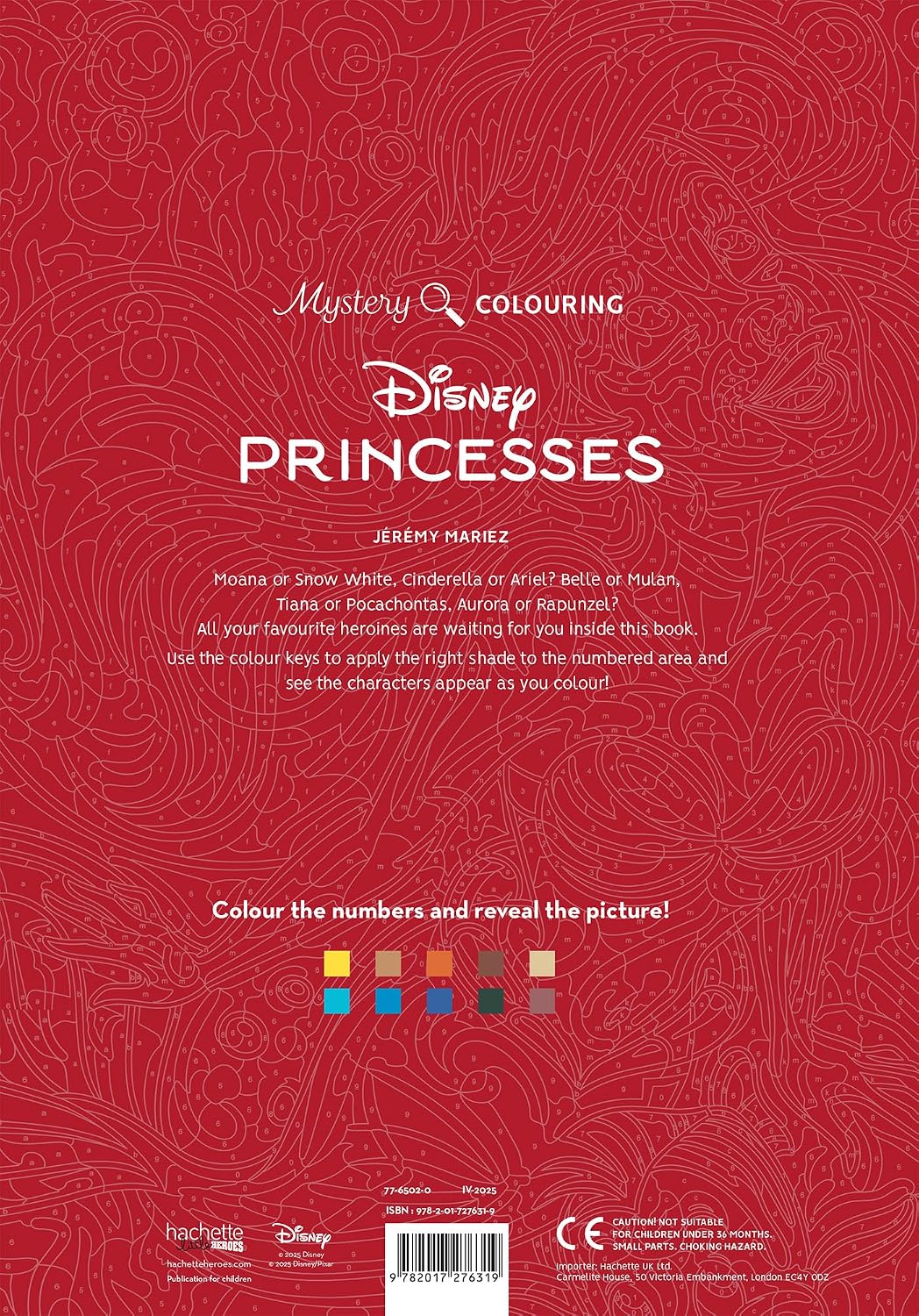 Princesses - Disney Mystery Colouring Book