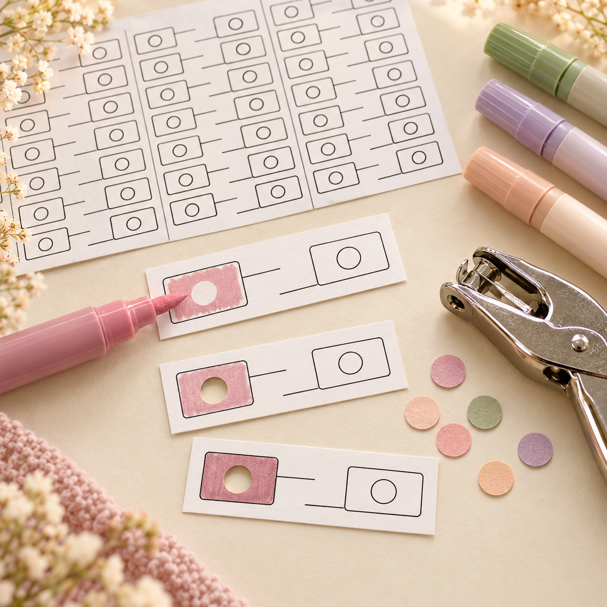 Colour Match Swatch Card
