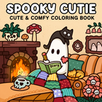Spooky Cutie - Colouring Book